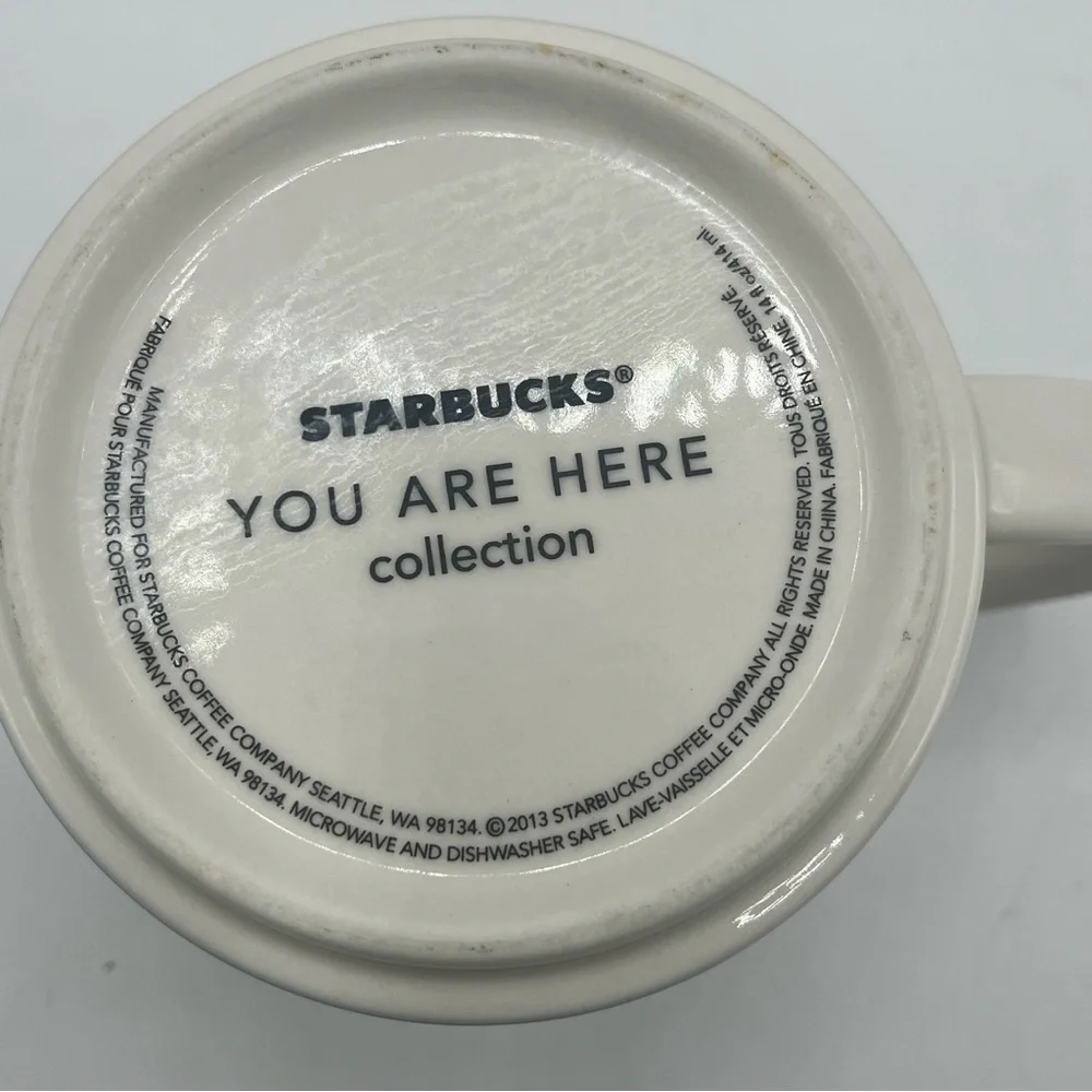 Starbucks You Are Here Collection California Coffee Mug